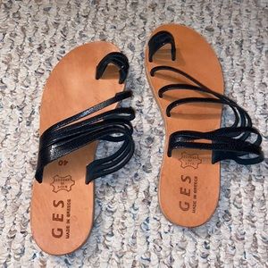 Strappy sandals from Greece